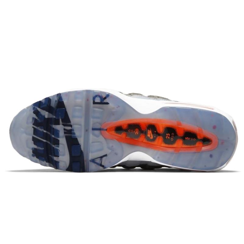 Nike Кроссовки Air Max 95 Kim Jones Черный/Ярко-оранжевый Повседневная обувь DD1871-001