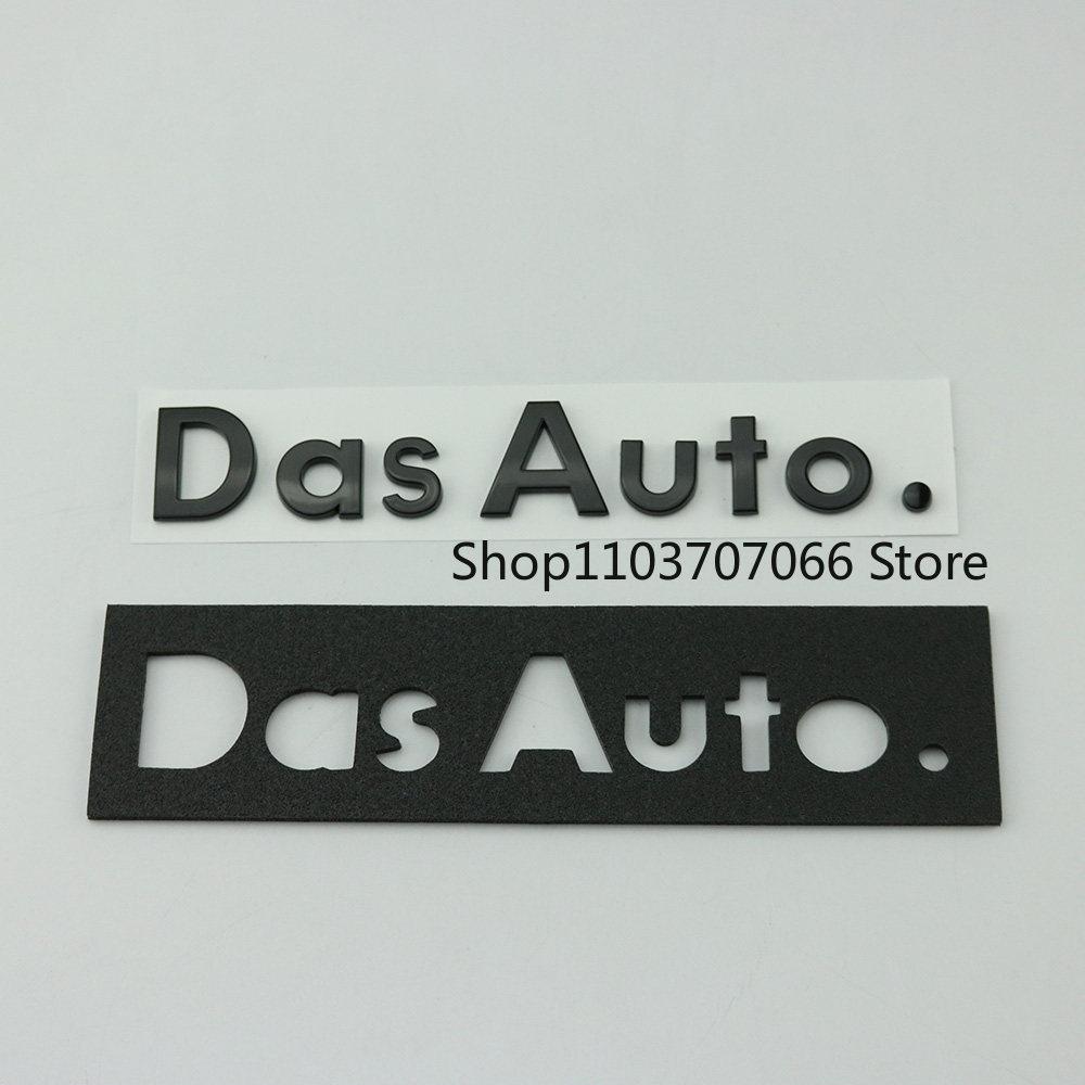Car Abs 3D Letter Stickers VW Trunk Logo Stickers For Volkswagen dasauto T-Roc Tiguan Golf Polo ID.3 ID.4 T-Cross Jetta Scirocco
