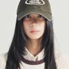 NICK&NICOLE NICOLE SEOUL CIRCLE BALL cap_VINTAGE KHAKI