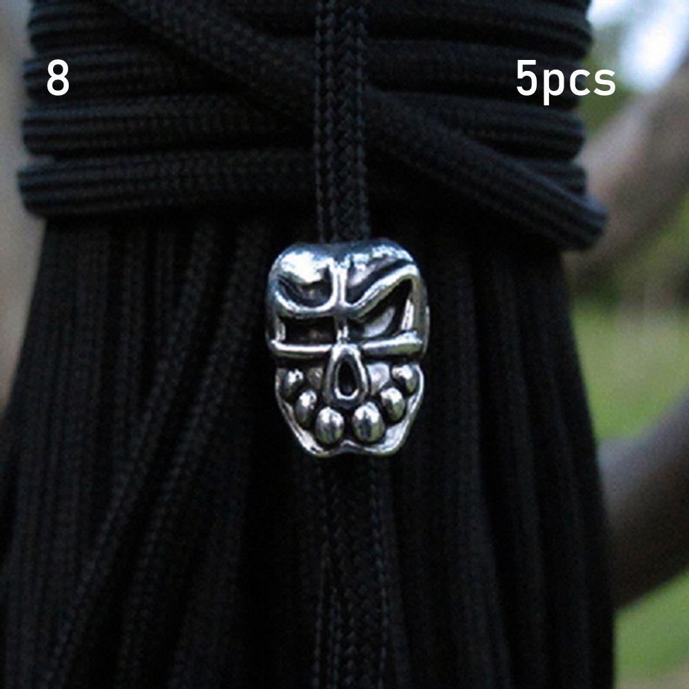 Пряжка Металлические подвески Череп Паракорд Браслет Аксессуары Бусины Паракорд Нож Ремешки Украшения