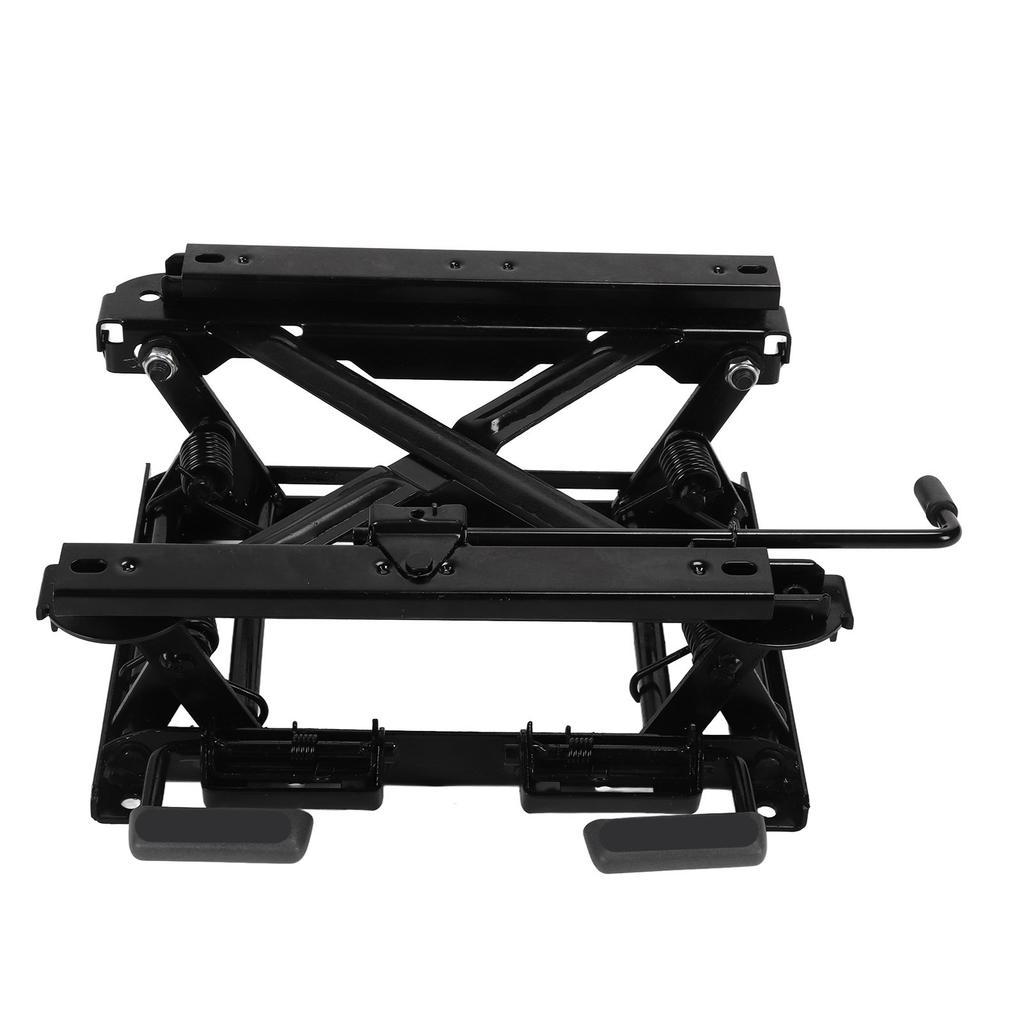 Car Seats Height Adjuster with Slide Rail 155mm Lifting Height Steel Alloy Truck Seat Lifting Base