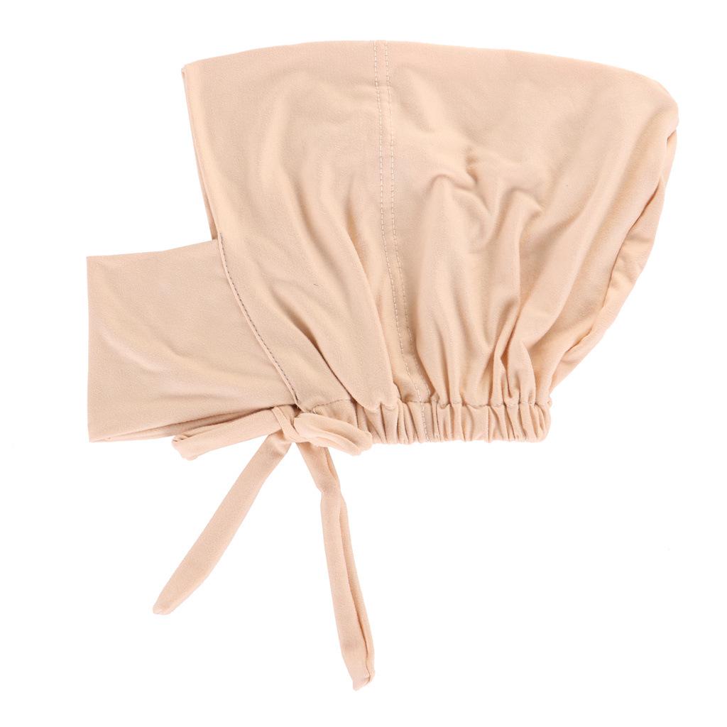 Многоцветная эластичная шапка-снуд из молочного шелка - Регулируемая маскировочная повязка на голову