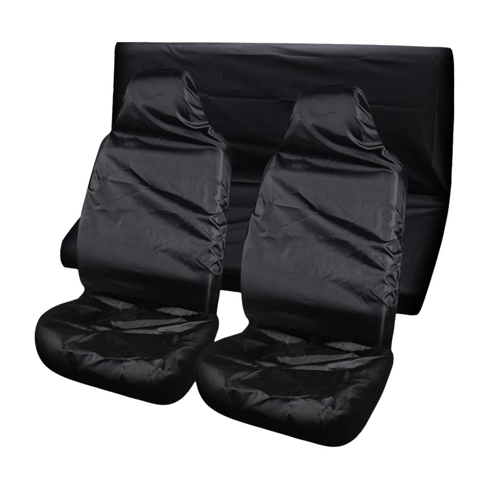 Автомобильный водонепроницаемый чехол из ткани Оксфорд для переднего сиденья автобуса, нескользящие автомобильные пылезащитные чехлы P L7F3