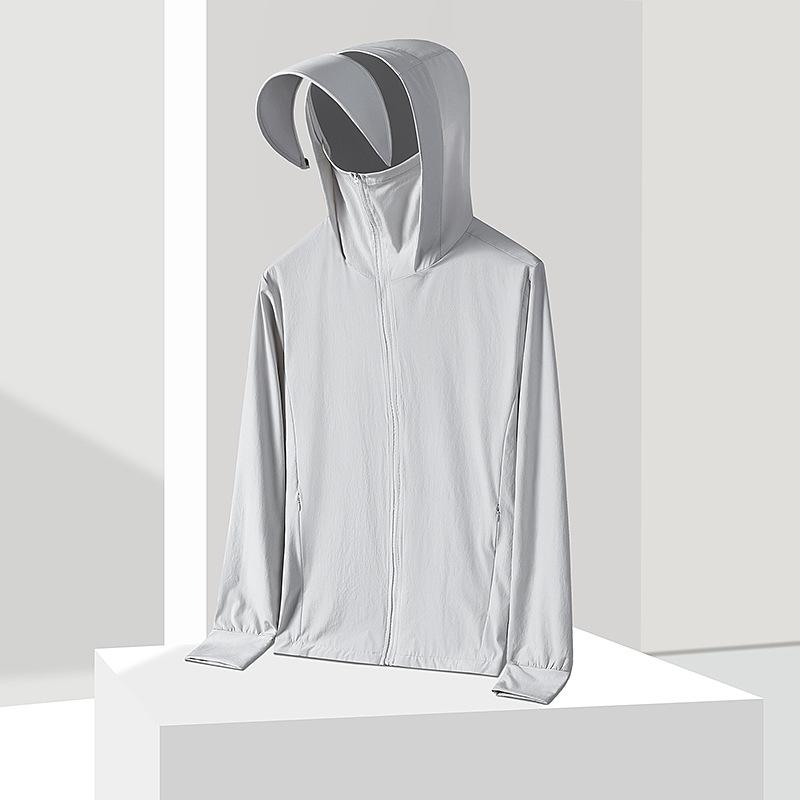 8XL солнцезащитная одежда из ледяного шелка, кожаное пальто, куртки мужские, весна/лето, с капюшоном, тонкие дышащие, свободные размеры, спортивные и повседневные