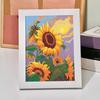 5D алмазный художественный набор с узором подсолнуха, яркий цвет, снятие стресса, повышение уверенности, мозаика, вышивка, полный набор для вышивки крестиком со стразами
