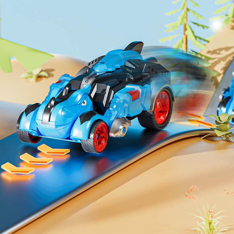 Динозавр игрушечный автомобиль деформация аварии автомобиль экскаватор модель инерционный инженерный автомобиль мальчик 3/5/8 лет