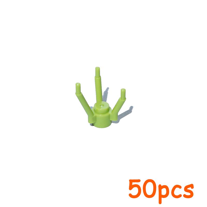 Растения Аксессуары MOC Город Сосна Ветка Куст Трава Цветок Строительные Кирпичики 3741 4727 4728 6148 6255 30093 30176 33291