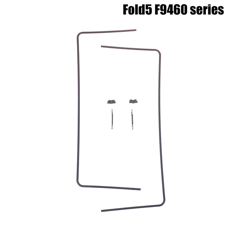 1 комплект кромок для Sam Z Fold 6 5 4 3 F956 Подставка для средней рамки Корпус Безель Пряжка Замена Запчасти для ремонта