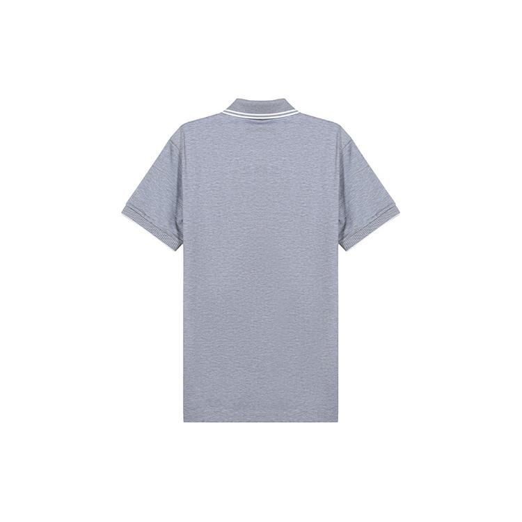 HUGO BOSS SS21 Short Sleeved Polo Shirt Men's Gray 50451169-301