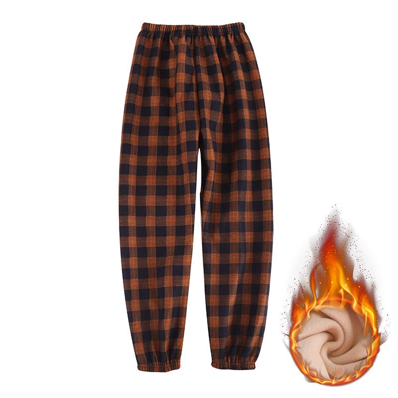 Children's Thick Plush Sweatpants - Warm Autumn/Winter Casual Loose Fit for Boys and Girls