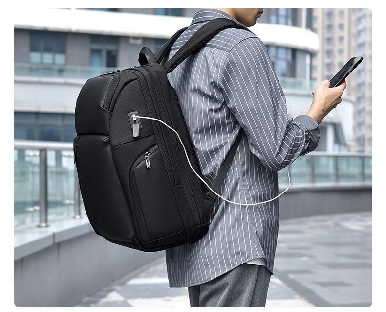 Водонепроницаемый рюкзак унисекс большой вместимости: Модная дорожная и школьная сумка с отделением для ноутбука