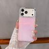 Чехол для iPhone 17 Pro Max со стразами, меняющими цвет