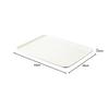Asahi Koyo Antibacterial Rectangular White Tray, 43cm, Non-Slip, Stylish, 1 Tray
