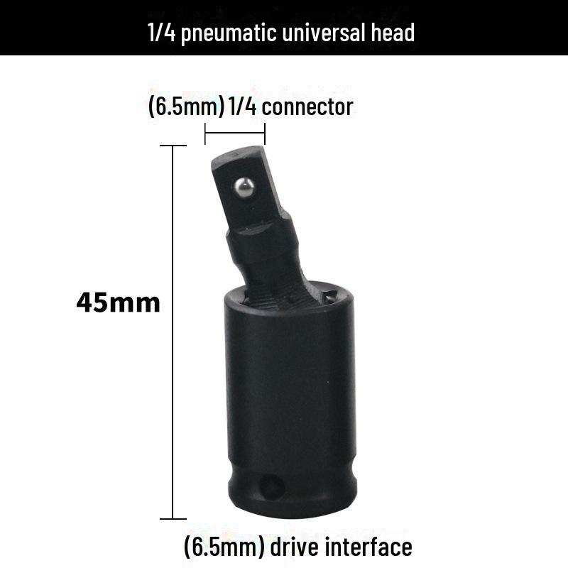 360° Rotating Pneumatic Universal Joint Electric Wrench Socket Set