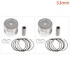 53mm 53.25mm 53.5mm 53.75mm 54mm Motorcycle Piston Piston Ring Kit For Honda CA250 CM250