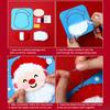 DIY Christmas Embroidery Kit for Beginners Cute Santa/Stocking/Gingerbread Sewing Projects Xmas Needlepoint Kit for Kids Adults