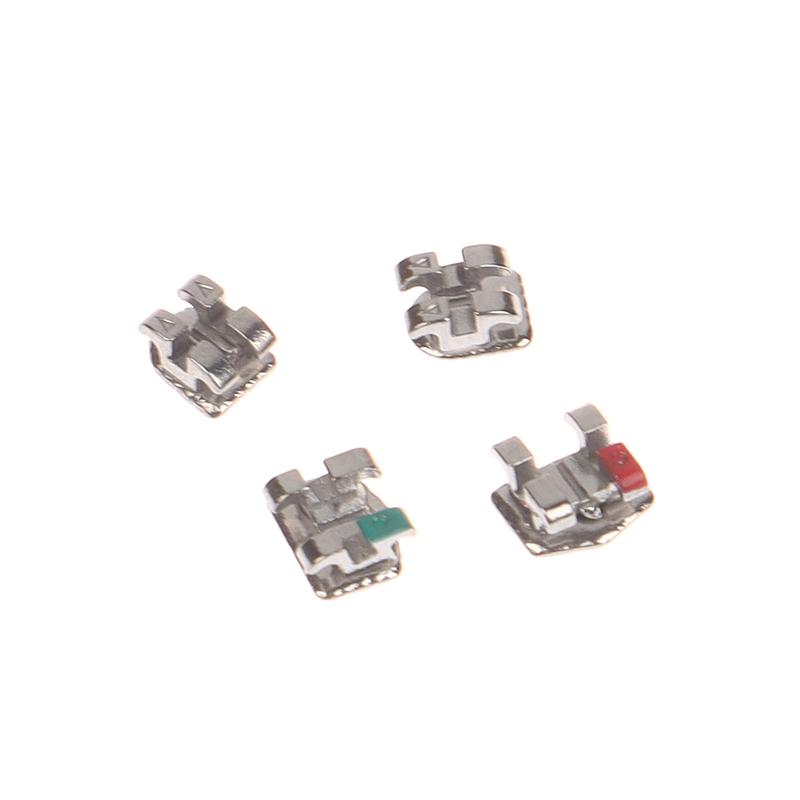 Высококачественные стоматологические брекеты Материал пассивные самолигирующие брекеты Mbt/Roth 022 345 Крючки