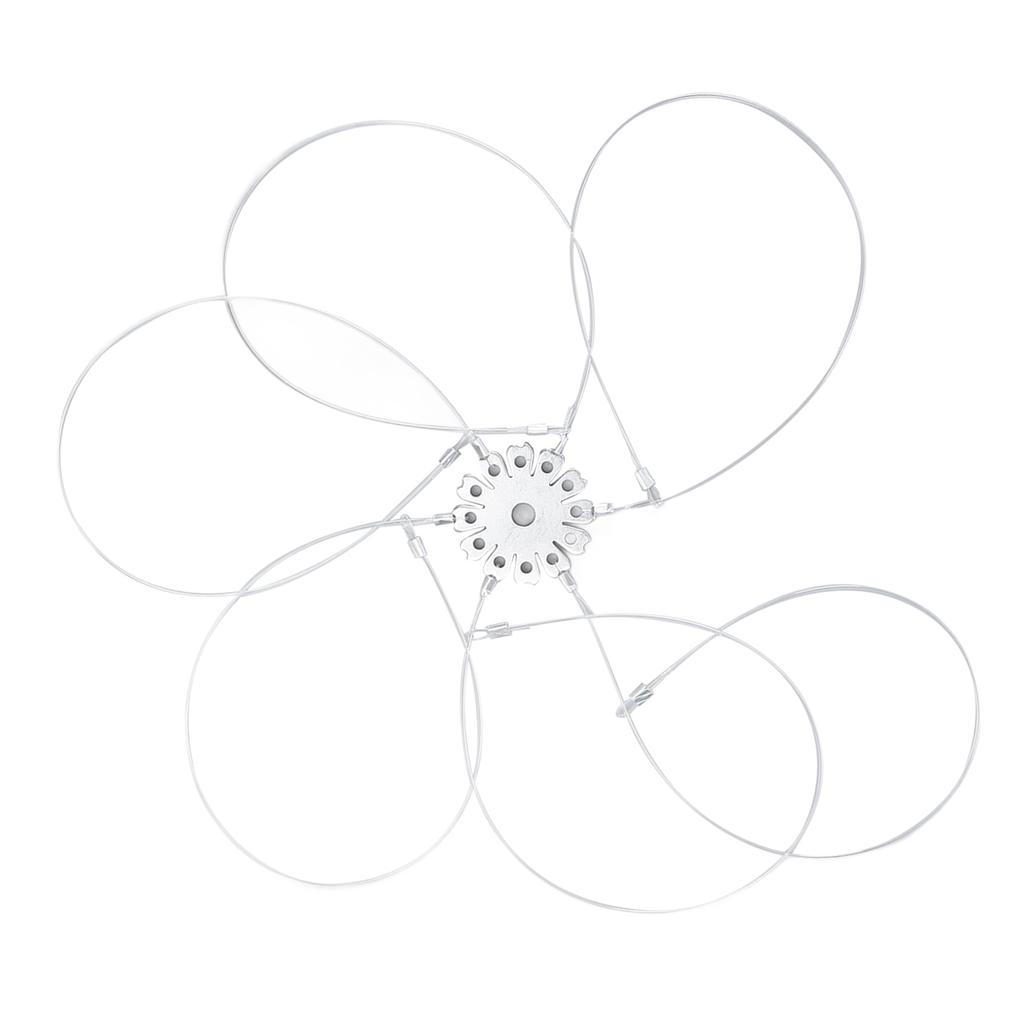 Crab Snares Reusable Rust Proof Portable Aluminum Sheet Type Crab Trap for Dungeness Blue Red Rock Crab