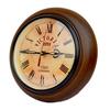 30,48 см деревянные настенные часы винтажный стиль настенные часы антикварная отделка деревянные станционные часы