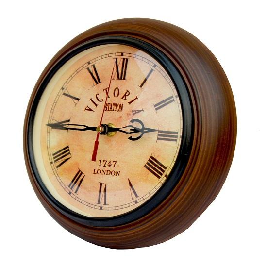 30,48 см деревянные настенные часы винтажный стиль настенные часы антикварная отделка деревянные станционные часы