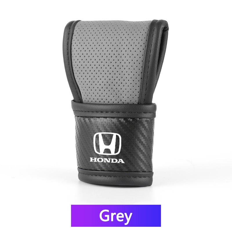 ARD1 High Quality Car Logo Shift Handle Covers Non-Slips Gearshift Cover For Honda Civic Accord Fit City Vezel CRV Odyssey Pilot Jazz
