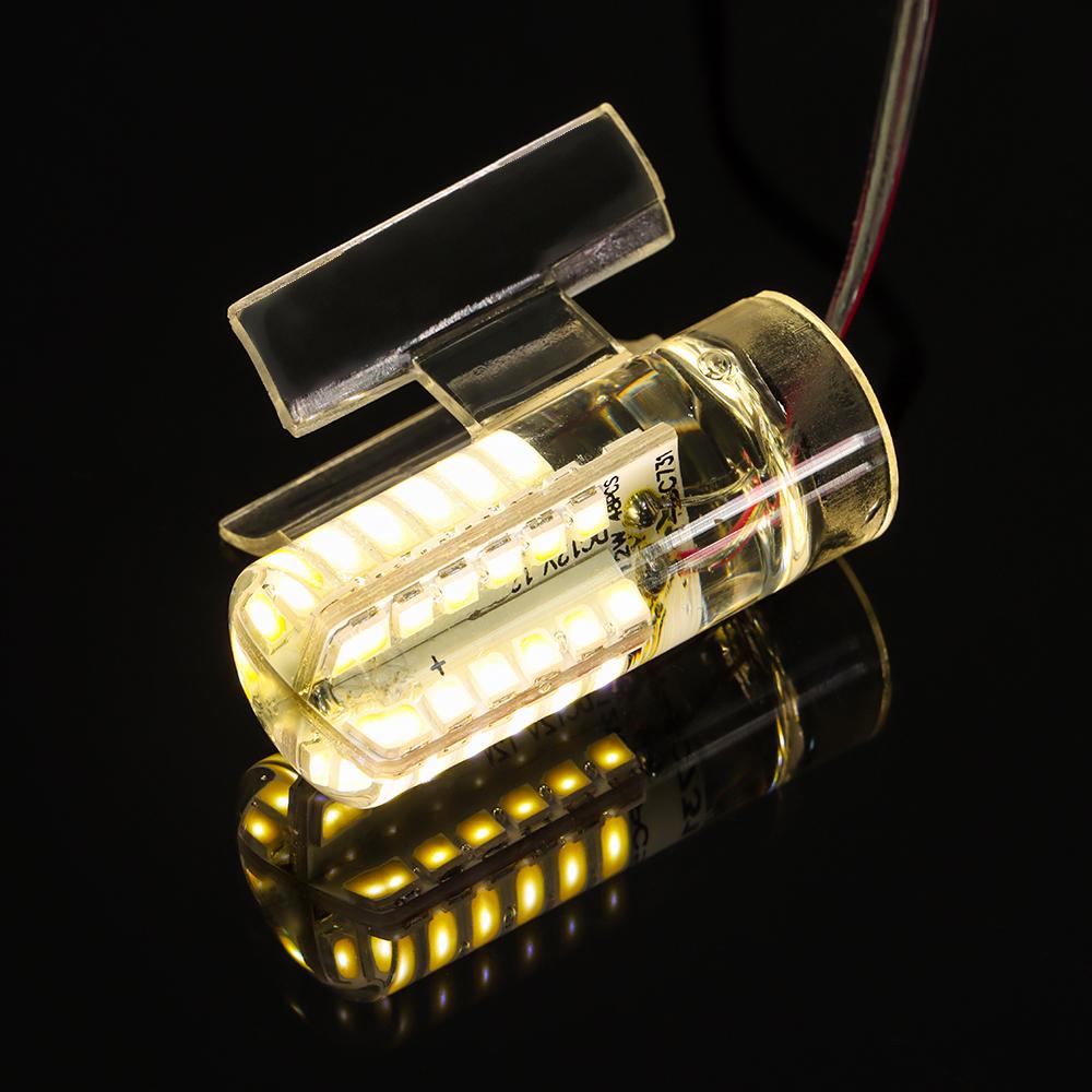 12 В теплый белый/белый свет для рыболокатора, привлекающий рыбу, лампа для лодок, подводный свет для рыбалки