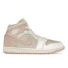 Air 1 Mid SE Seersucker Women Sneakers Cream Coconut-Milk Sail FQ1926-161