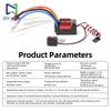 HG1060 60A Waterproof Brushed ESC Switch-Mode Forward-only  Bidirectional Crawler Modes For 1/10 Scale RC Cars XT60 / T-Plug