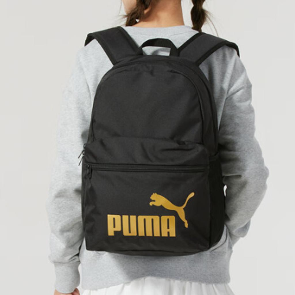 Новый тканевый рюкзак PUMA среднего размера унисекс черный 091164-03