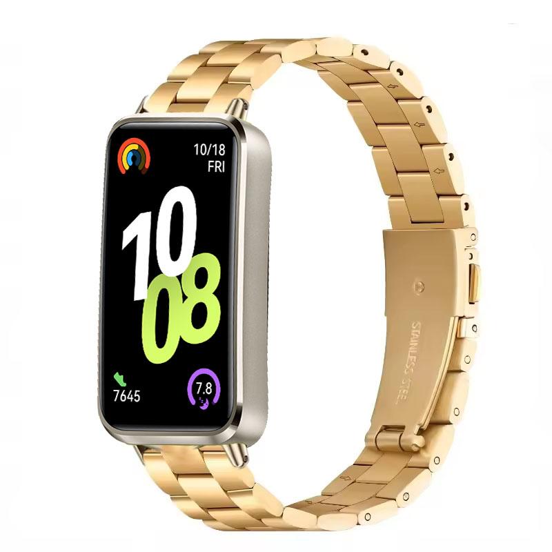 Металлический ремешок для Huawei Band 10 9 8 Умные часы Нержавеющая сталь Сменный браслет Наручный ремешок Для Huawei Band 8/9/10 Аксессуары