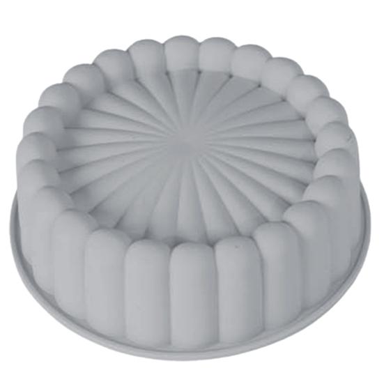 Безопасная силиконовая форма для выпечки, круглая термостойкая ручная работа