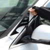 Для BMW X1 U11 -2024 ABS Глянцевый Черный Автомобиль Зеркало Заднего Вида Боковой Треугольный Спойлер Накладка Декоративная Наклейка Автоаксессуары