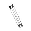 2Pcs Carbon Fiber Door Central Threshold Cover Trim For Toyota 86 Subaru BRZ