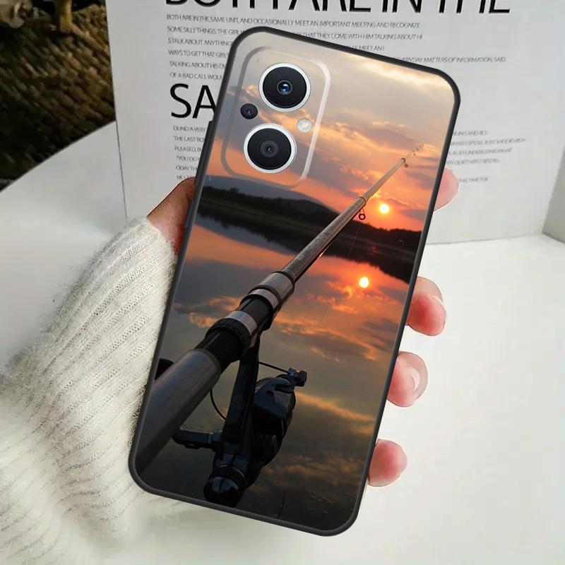 Чехол для телефона Рыболовные снасти Для OPPO Reno 8T 14F 13 F 12 11 10 14 Pro 7 8 Lite OPPO Find X8 X6 X5 X9 Pro Чехол