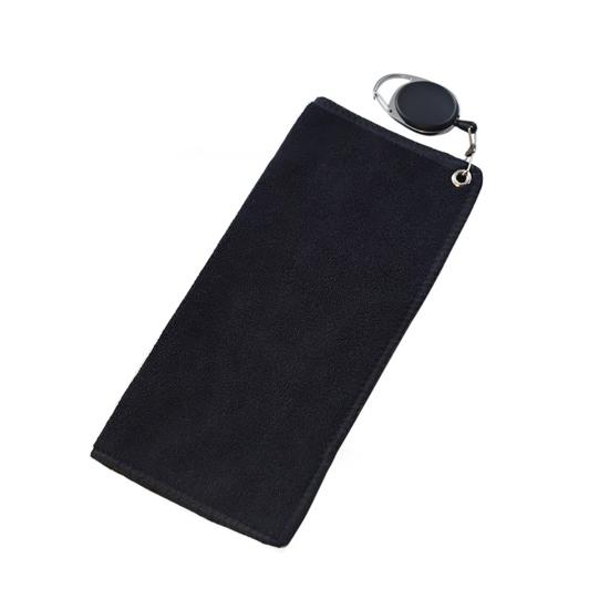 Полотенце для гольфа для гольф-каров или клюшек, хлопковое полотенце с карабином для гольфа