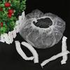 300/100/Piece Heavy-Duty Elastic High-Quality Disposable Shower Caps - Transparent Plastic