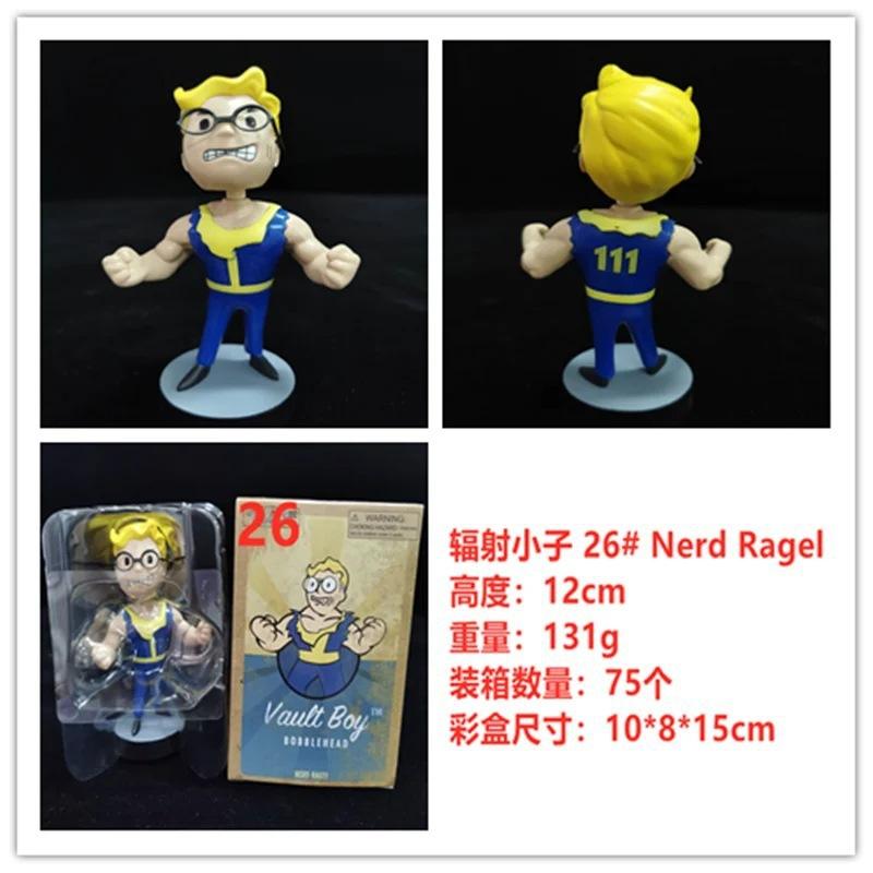 Fallout 4 Fallout 4 Поколение 7 Кукла с трясущейся головой Vault Boy Кукла в коробке