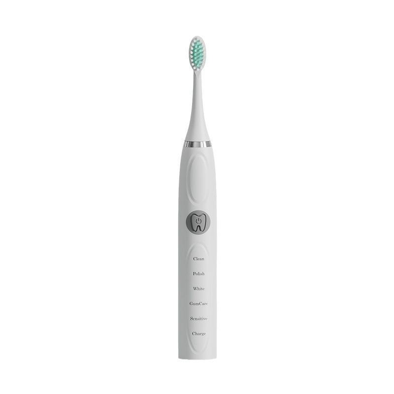 Rechargeable Sonic Electric Toothbrush with Soft Bristles for Adults.