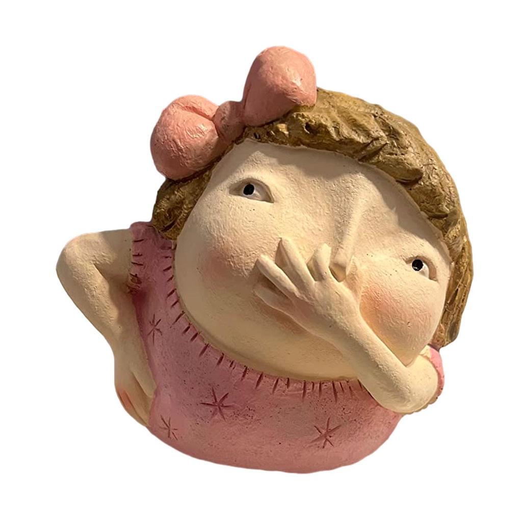 Вульгарная статуэтка, украшение для ванной комнаты, креативный странный декор, современная художественная статуэтка, безвкусная статуэтка, держащая нос, статуэтка для ванной комнаты