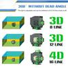 8/12/16 Line 4D Laser Level Adjustable Green Light Self-Leveling 360°Rotary Horizontal Vertical Cross Auto Measuring