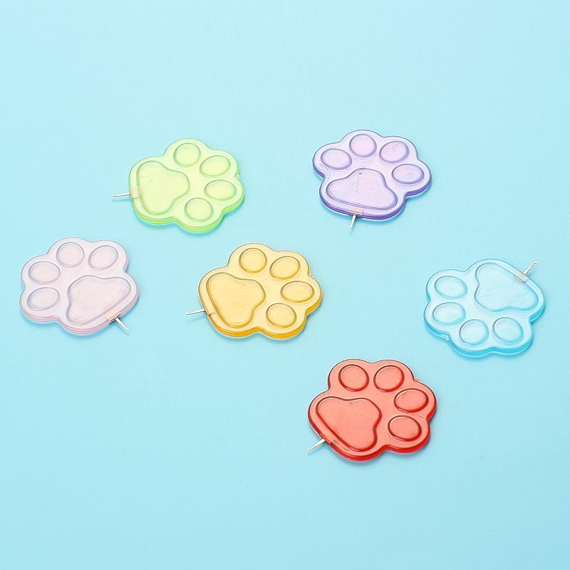Colorful Kitten Paw Needle Threader for Cross Stitch Sewing