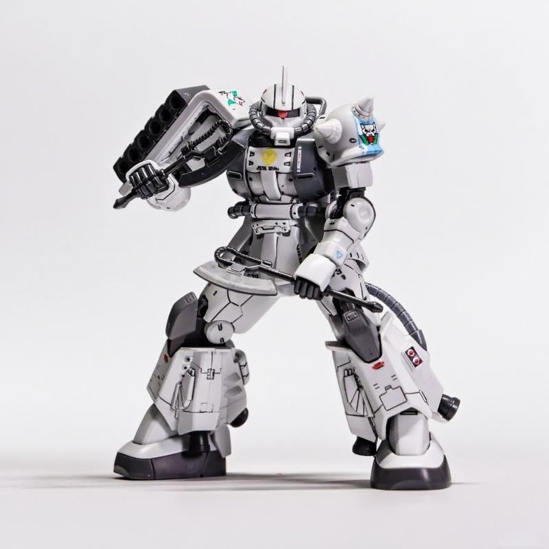 Hg 1/144 Zaku Ms-06R-1A Сборная модель Набор для сборки Фигурки Действия Крутая фигурка Действия Детские развивающие игрушки Подарок-сюрприз для мальчика Коллекция
