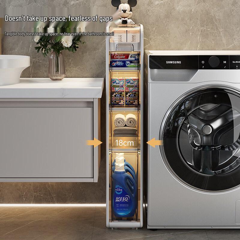 LIEI Bathroom Suction Cup Wall Storage Rack