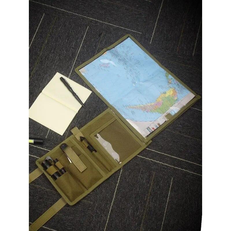 Папка-переплет для улицы с 80 листами отрывной бумаги, военный меморандум А5, всепогодный тактический блокнот