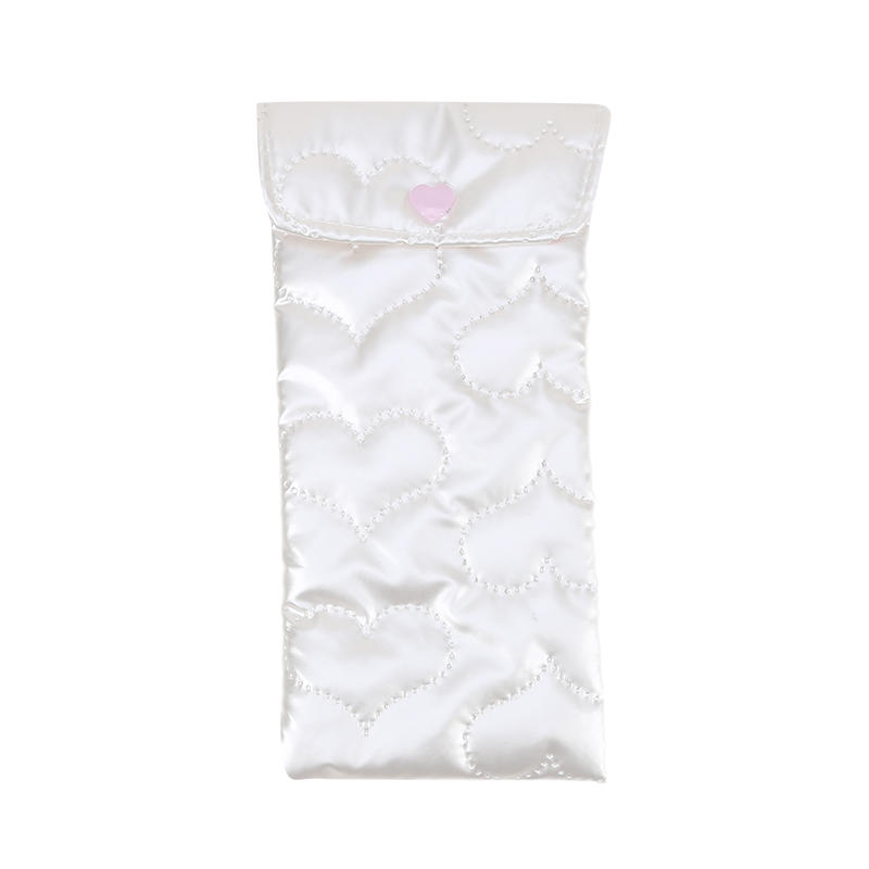 Портативный чехол для очков с бантиком и сердечком, чехол для очков для чтения, мягкий дорожный чехол от царапин для солнцезащитных очков для женщин и мужчин