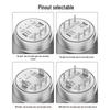 12mm Waterproof Metal Button Switch, 1NO1NC, 5-pin/8-pin, Self-locking, Reset, with Light