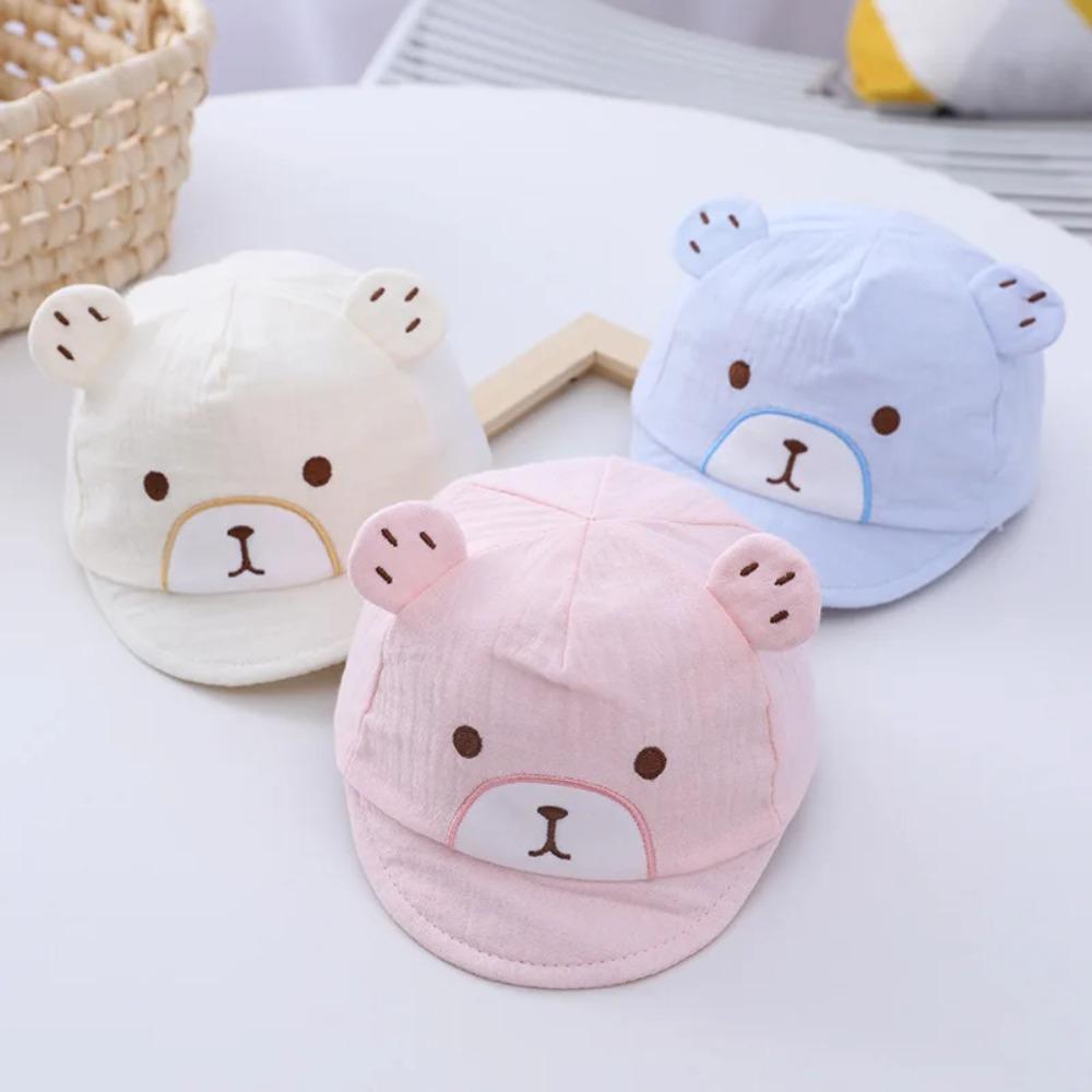 Soft Baby Baseball Cap Cotton Peaked Caps Summer Cotton Baby Cap