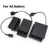 AA 1.5v 3v 6v Battery Holder Storage Box Case Portable Mini USB Female Cable Power Supply Battery Box For Strip Light
