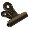 1.97 Inch/5cm Vintage Bronze Metal Clip Bronze Document Storage Ticket Clip  Office