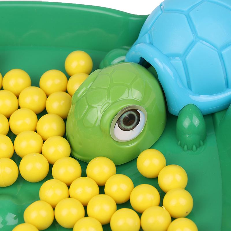 1 Set Children Gifts Hungry Turtle Board Games Turtle Snatching Bean Ball Table Game Kids Educational Toys Family Party Games